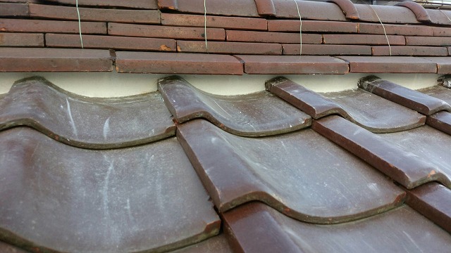 新規の漆喰補填